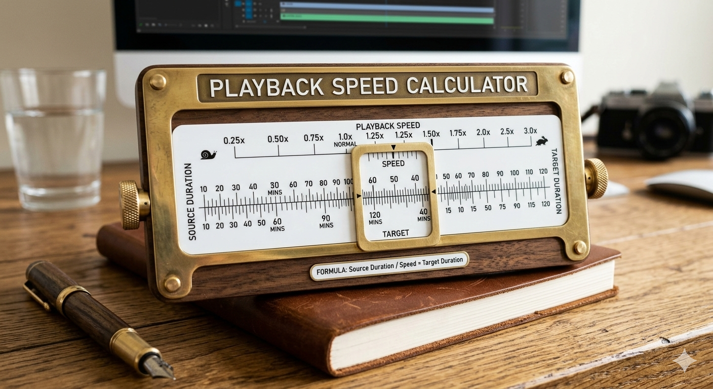 Playback Speed Calculator: Save Time and Watch Smarter