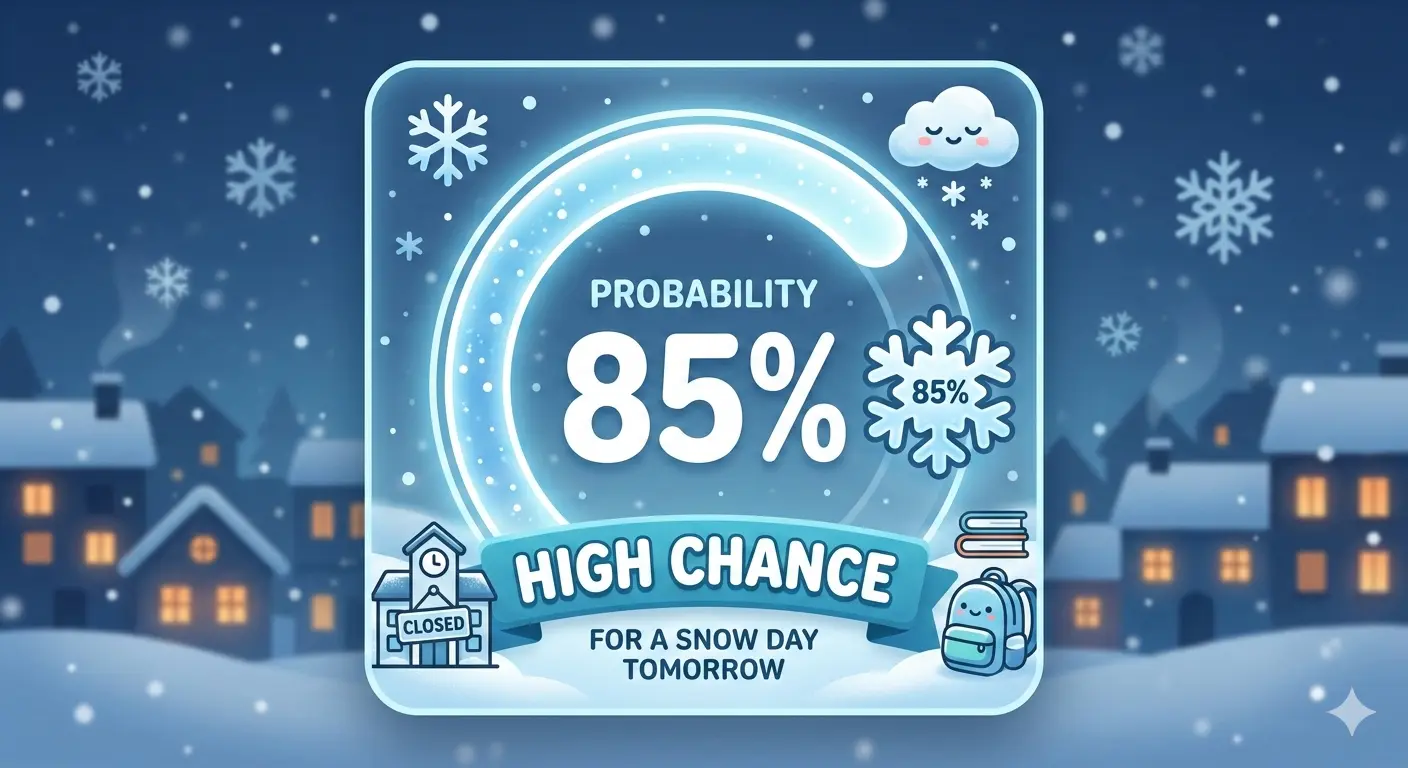 Snow Day Predictor Percentage: How It Works and Why It Matters