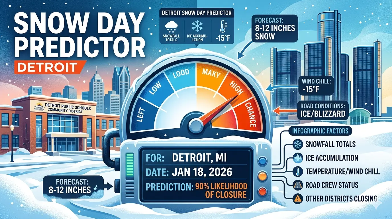Snow Day Predictor Detroit: Your Ultimate Guide to Forecasting School Closures in the Motor City