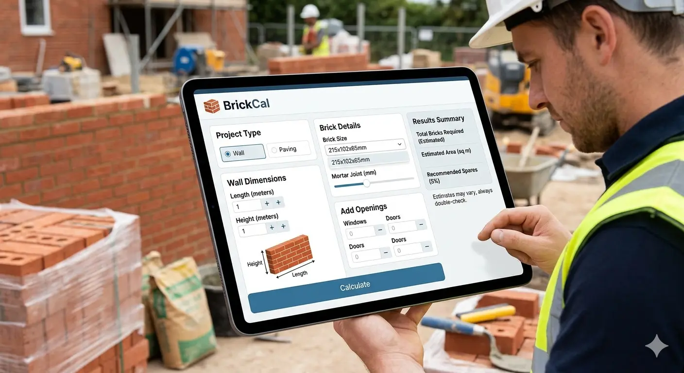 Brick Calculator: The Complete Guide to Estimating Bricks, Pavers, and Materials for Any Project