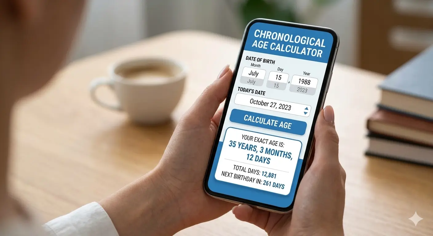 Chronological Age Calculator: The Complete Guide to Understanding Time, Age, and Date Tools