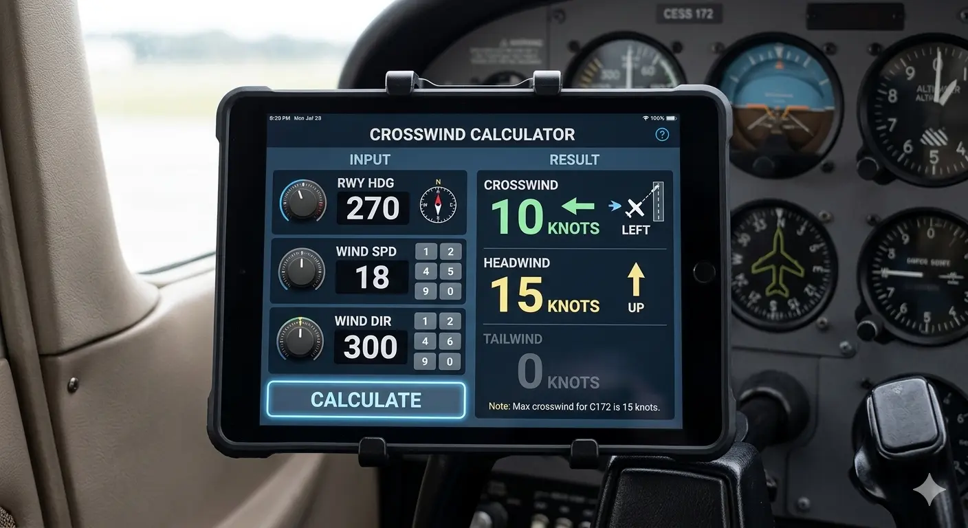 Crosswind Calculator: The Complete Guide for Pilots