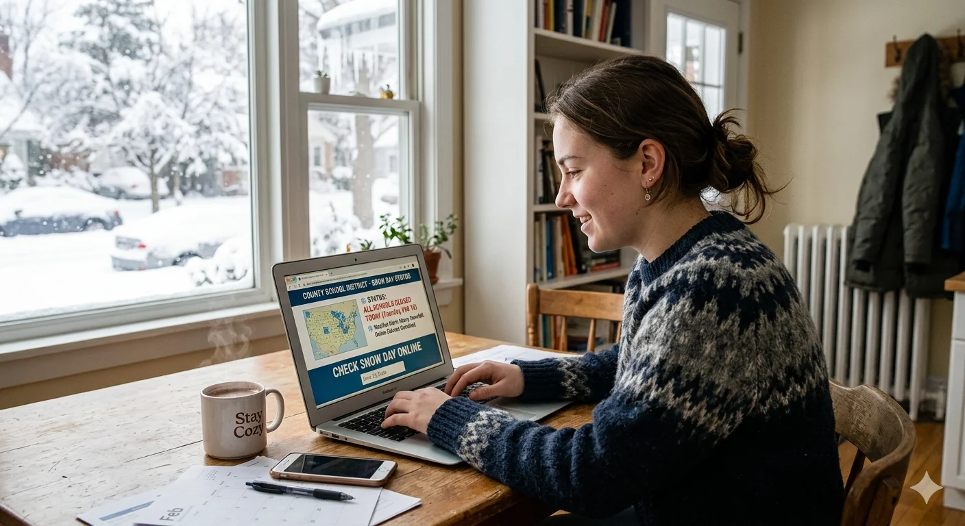 How to Check If You Will Have a Snow Day