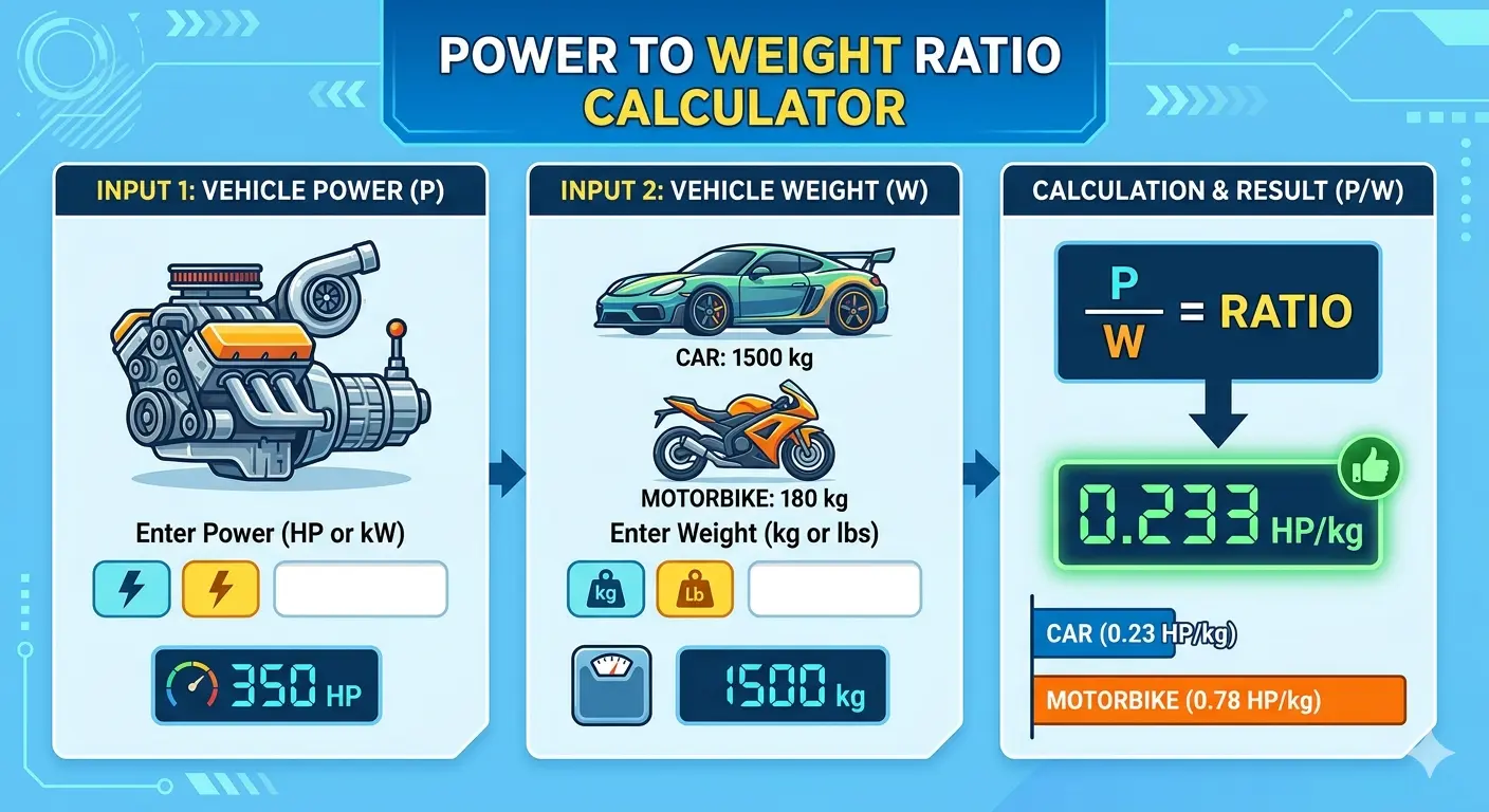 Power to Weight Calculator: The Ultimate Guide for Cyclists and Car Enthusiasts