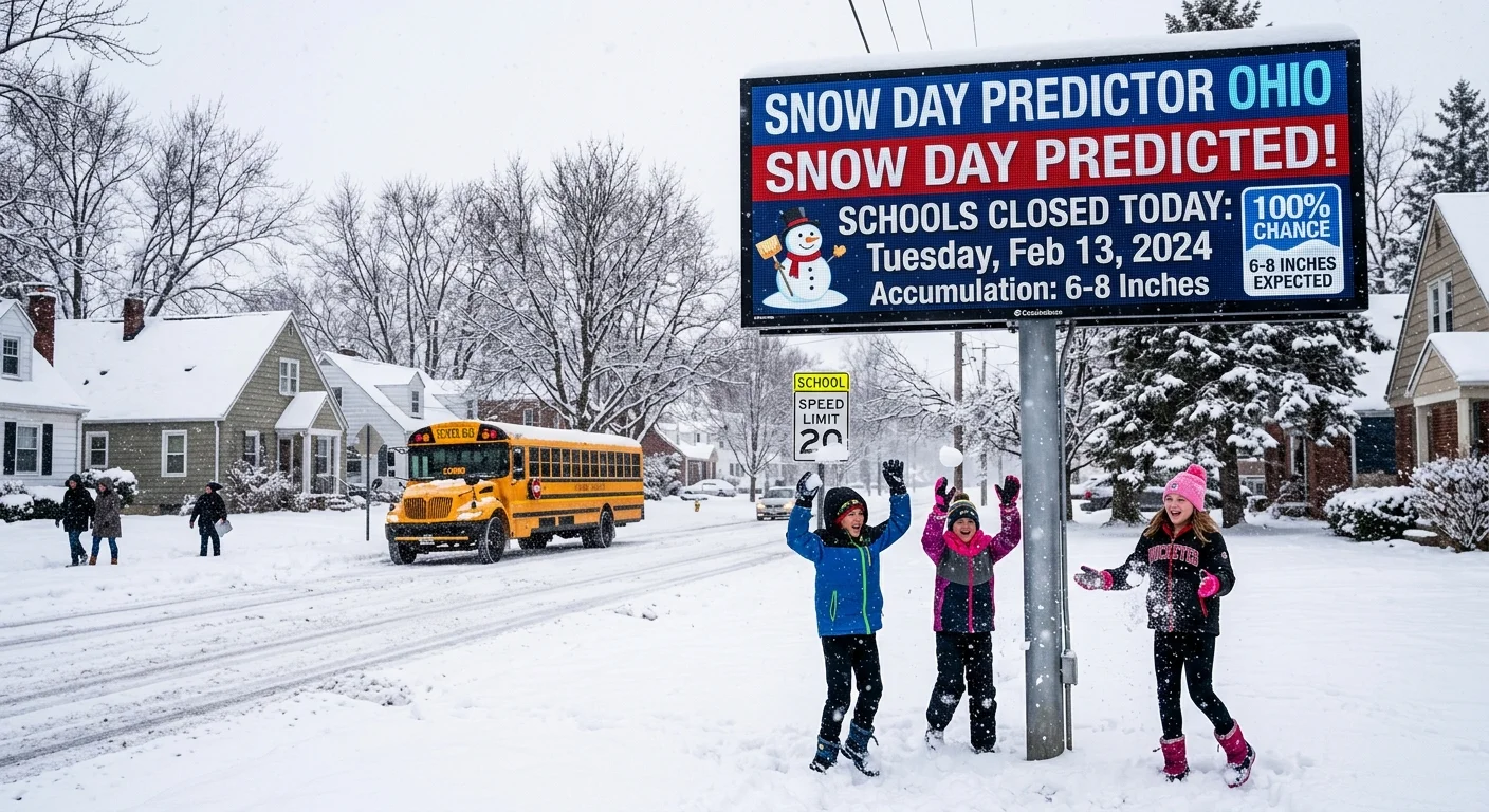 Snow Day Predictor Ohio: Will School Be Canceled in Your Ohio District in 2026?