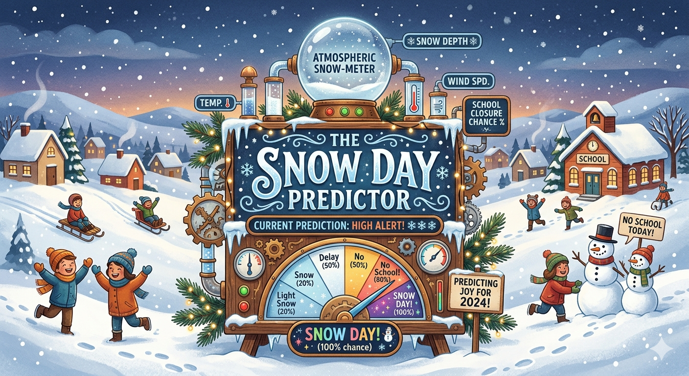 Snow Day Predictor - School Closure Forecast Tool 2026