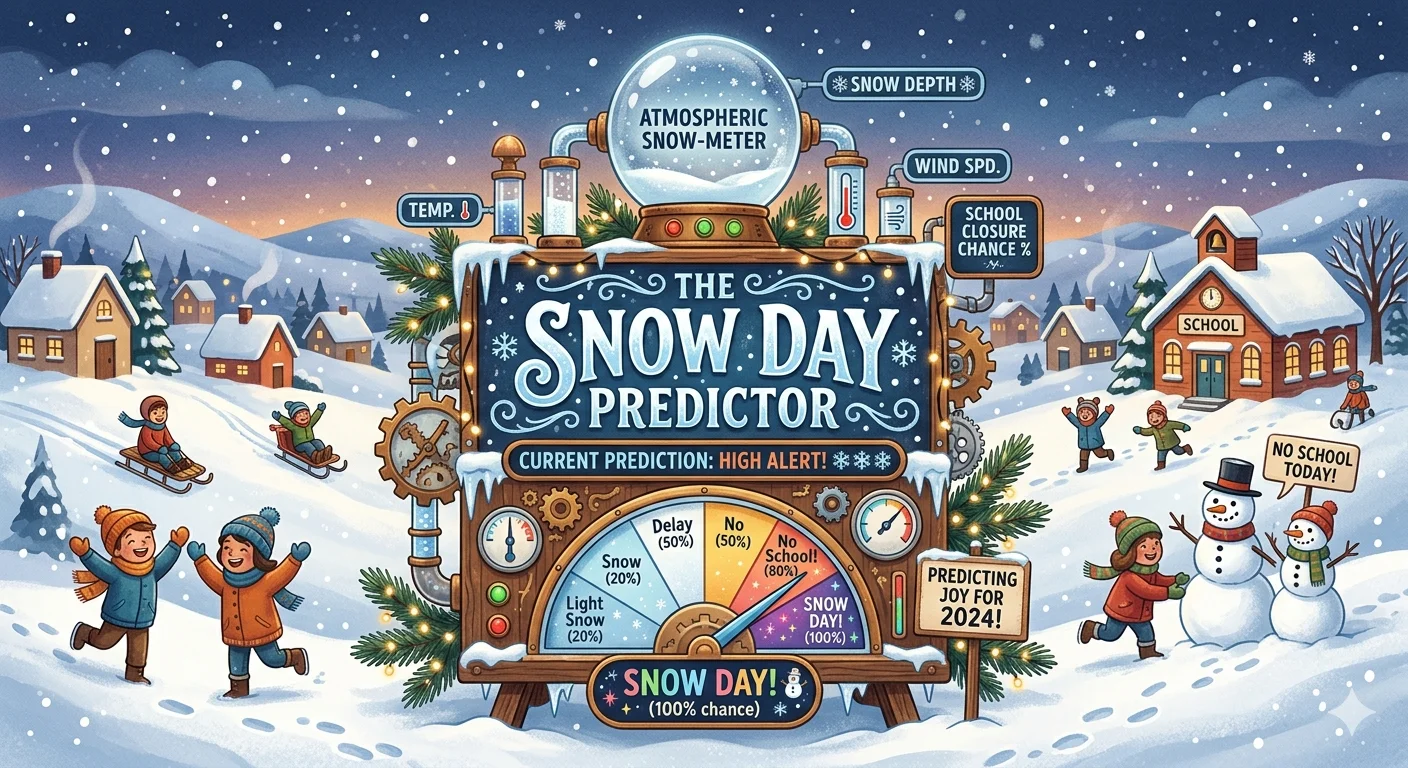 Snow Day Predictor - School Closure Forecast Tool 2026