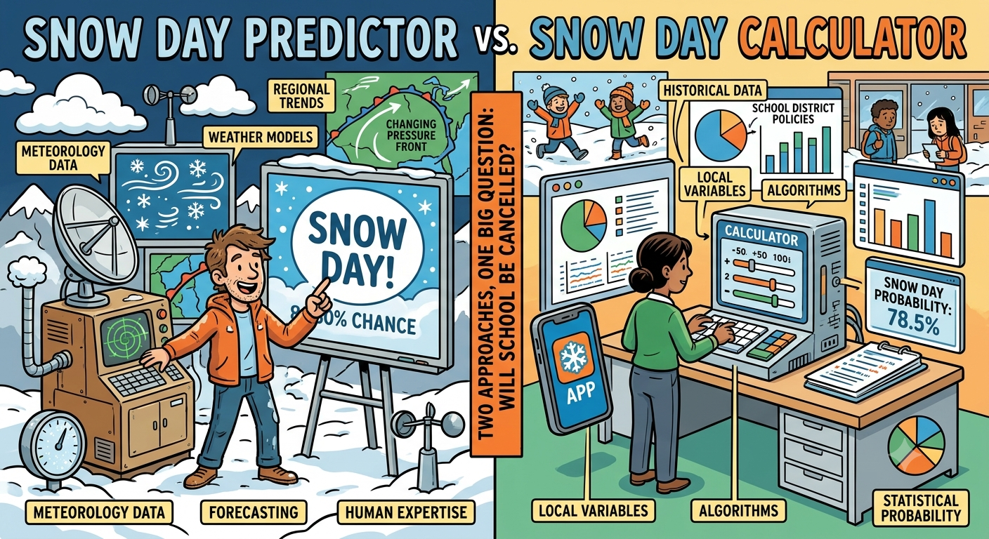 Snow Day Predictor vs. Snow Day Calculator: Which Is More Accurate in 2026?