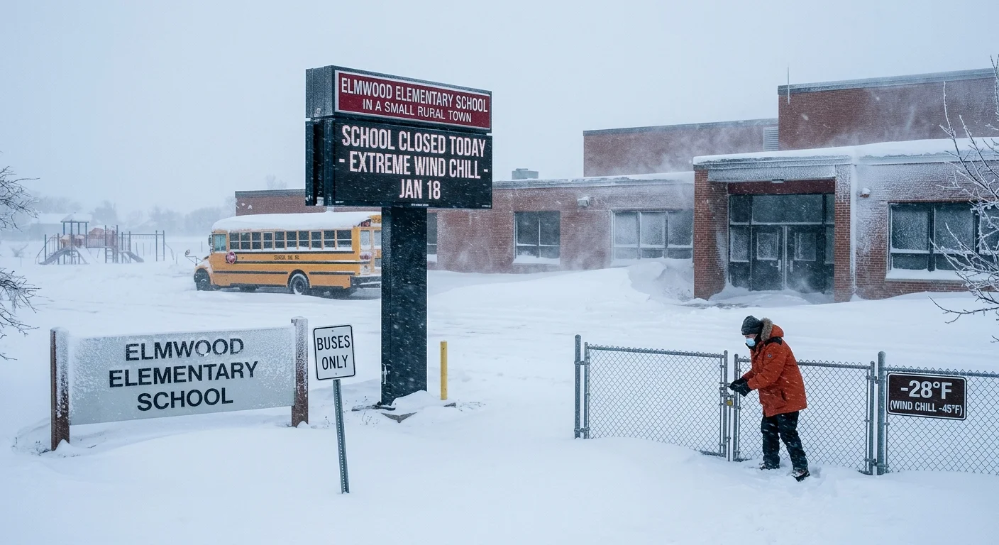 Wind Chill and School Closures: Why Extreme Cold Alone Can Cancel School in 2026